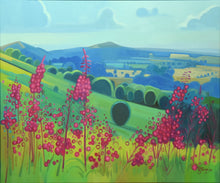 Load image into Gallery viewer, Willowherb from Sugarloaf Hill, by Antony Bridge
