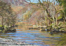 Load image into Gallery viewer, River Derwent, Borrowdale, by Peter Barker
